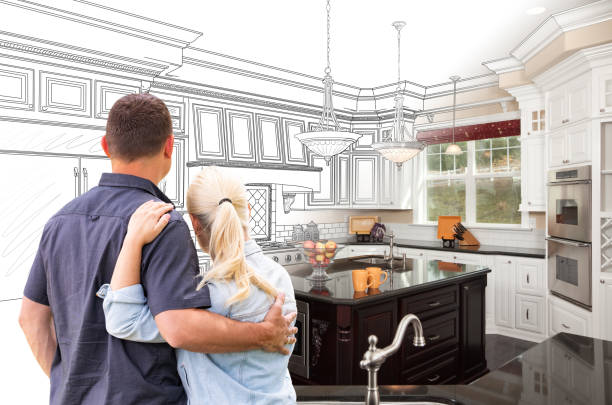 Professional Cabinet Refacing technician working in Titusville, FL